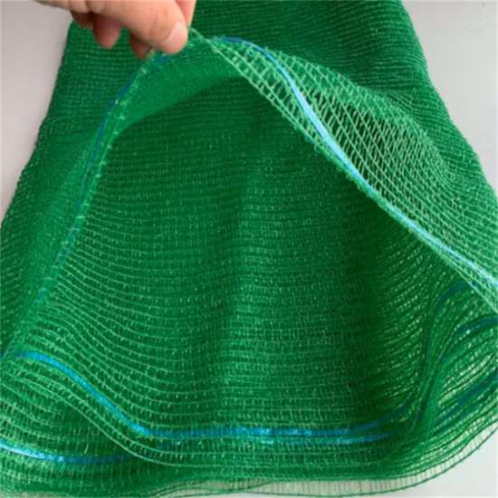 25kg PE Reusable Mesh Bag Net Bag for Packing Vegetables Fruits Packing Raschel Net Bag